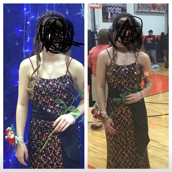 Alyce Paris Sequin Prom Dress - Picture 1 of 5